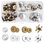 20PCS Fermoir Magnétique Bouton