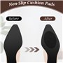 UKOFEW 4 Pièces Patin Antiderapant Chaussure,25x10cm Protections pour Semelles de Chaussures,Patin Anti Bruit Chaussures Talon,S
