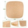 200 Papier Sulfurisé Air Fryer,Antiadhésive Sans Huile Papier Parchemin Accessoires,Perforé Papier Cuisson Air Fryer,pour Friteu