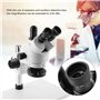 Bewinner Trinocular Stereo Microscope 3.5X-90X Trinocular Stereo Zoom Microscope WF10X / 20mm oculaires, Longue Distance de Trav