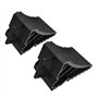 Bloc D'Alignement De Roue De Bloc Anti-DéRapant De Voiture Anti-DéRapant De Pneu Anti-DéRapant 2pcs Universel+bloc roue voiture 