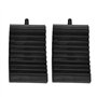 Bloc D'Alignement De Roue De Bloc Anti-DéRapant De Voiture Anti-DéRapant De Pneu Anti-DéRapant 2pcs Universel+bloc roue voiture 