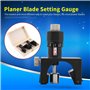 DEWIN Planer Blade Setter,Magnetic Lame Set Jau Gauge Setter Réglage de La Lame Outil de Travail du Bois 2 Pcs