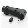 Adaptateur à angle droit pour outils rotatifs Dremel - Compatible avec les meuleuses électriques d'origine 4000 3000 8200 275