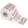 Lot de 2 rouleaux de papier toilette de Noël - Papier toilette de bain Père Noël - Fournitures de Noël - Décoration de salle de