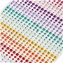 Strass Autocollants Adhésif Gem Bijoux pour Visage Yeux Ongles Enfants DIY Artisanat Cartes Embellissement Acrylique Diamant Déc