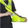 ZWOOS Gilet et Bracelet Réfléchissants, Gilet de Sécurité Réfléchissant Réglable Haute Visibilité pour la Course, Le Cyclisme et