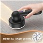 Rasoir Anti Bouloche, Rasoir Bouloche USB Rechargeable, Rasoir Textile Anti-Bouloches électrique avec 3 Lames Rechange et Brosse