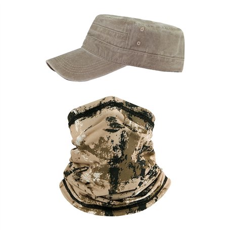 YSJCHEBS 1 Casquette Rétro Et 1 Masque Facial