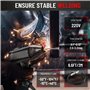 Helangel Poste a Souder,251A ARC Poste à Souder Puissance Réglable MMA 1.5 kg 220V/3000W Poste a Souder Portable Soudeurs Invert