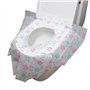 XLKJ Protege WC Jetable, 20 Pièces Protections de Siège de Toilettes pour Enfants ou Toilettes Publiques