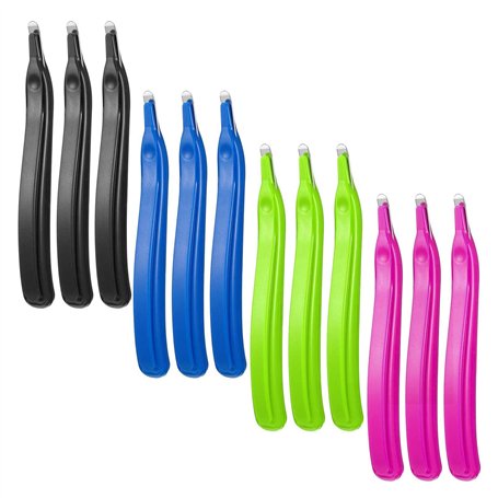 Xrten 12 Pièces Extracteurs d'Agrafes Magnétique