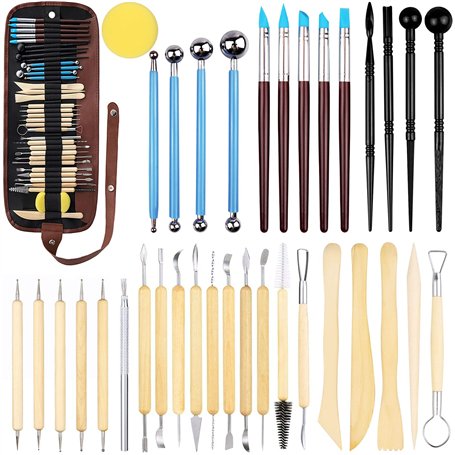 Frasheng 36 Pcs Outils de Sculpture