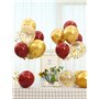 PILIN Kit d'arche de ballons Support d'arche de ballons réutilisable Blanc Ajustable pour les mariages, remises de diplômes, ann