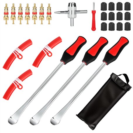 BBWELL 28 Pièces Demonte Pneu Outil