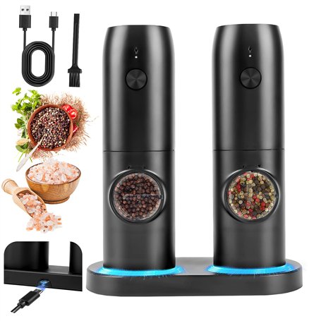 Ensemble de Moulin à Poivre Électrique