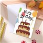 Yolistar Lot de 24 cartes d'anniversaire avec enveloppe et autocollants,Carte de Vœux Anniversaire,carte postale,carte anniversa