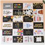 Yolistar Lot de 24 cartes d'anniversaire avec enveloppe et autocollants,Carte de Vœux Anniversaire,carte postale,carte anniversa