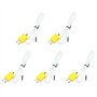 HALJIA Lot de 5 Sondes Thermocouple Numériques De 1 m De Type K Plage De Mesure -50~400 °C