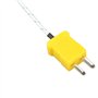 HALJIA Lot de 5 Sondes Thermocouple Numériques De 1 m De Type K Plage De Mesure -50~400 °C
