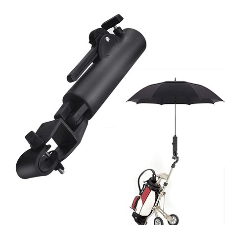 STCRERAG Poussette Stand Parapluie en ABS 23.5cm Poussette Support de Vélos Ajustement à 360 Degrés Connecteur Support Poussette