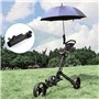 STCRERAG Poussette Stand Parapluie en ABS 23.5cm Poussette Support de Vélos Ajustement à 360 Degrés Connecteur Support Poussette