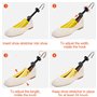 Lectorias 1 Paire embauchoirs à chaussures, embauchoir de Haute qualité, elargisseur chaussure en Plastique pour femme et homme,
