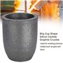 TMISHION Creuset en Graphite fondu de Haute pureté pour Outils, 8 kg pour Le Moulage de l'or et de l'argent Outils Haute tempéra