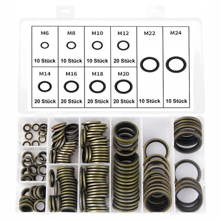 Rondelle Plate avec Lèvre en Caoutchouc