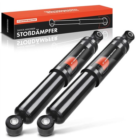 Frankberg 2x Amortisseur à gaz Pression du gaz Essieu Arrière Compatibles avec Kubistar X80 2003-2007 Kangoo KC0/1 1997-2021 Kan