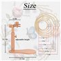 Support de Broderie pour Table en Bois Réglabl