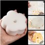Boao 16 Pièces Éponge d'Écume Éponge Absorbant l'huile pour Piscine et Spa (en Forme de Fleur)