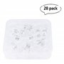 Aimants à poussoir Magnetpro, Paquet de 28 punaises magnétiques puissantes, Aimants parfaits pour tableau blanc, réfrigérateur,