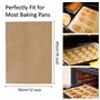 ISIYINER Papier Sulfurisé 100 Pièces Baking Paper Parchemin Antiadhésif pour la Cuisine 30 * 40CM