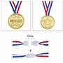 Yesaler Prix Médailles Médailles du Gagnant en Plastique Enfant Médailles Or pour Fête des Sports pour Enfants Compétition Party