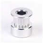 Poulies de courroie de distribution Maso GT2 Hauteur 14 mm Alésage 16 dents 4 mm Bride en aluminium Roue synchrone pour impriman