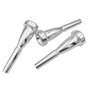 Missmore – Lot de 3 embouchures argentées pour trompette taille 3C, 5C, 7C, accessoires pour Bach