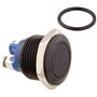 Bestgle 16 mm 5/8" Interrupteur à Bouton-poussoir Momentané en métal 3A/250V AC SPST 1NO Interrupteur de Voiture Industrielle -