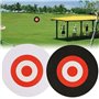 Lipeed Cible de tir à l'arc EVA Foam Jeu Objectifs d'exercices de tir à l'arc Cible Visage Accessoires d'entraînement de tir à l
