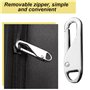 Tirette Fermeture Eclair, 14 Pcs Fermeture Éclair de Remplacement, Métal Zipper Pull, Zipper Pull amovible, Onglets Zip De Recha