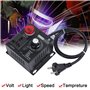 ECUTEE Régulateur de tension 4000 W - Ventilateur de moteur - Transformateur variable - Variateur de thermostat - Régulateur de 