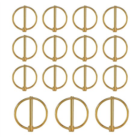 15 Pièce Goupilles clips