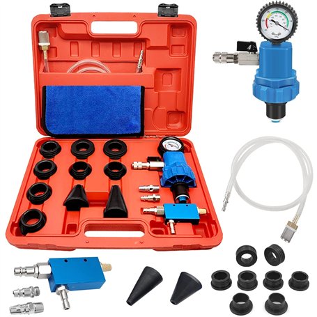 ZKTOOL Kit d'outils Purge sous Vide et de Remplissage de Système de Liquide de Refroidissement de Radiateur de Voiture