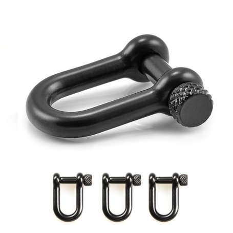 Ganzoo - Manille droite en acier