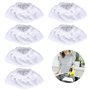 EULAPGOE 6 Chiffons en Microfibre Compatibles avec Le Nettoyeur Vapeur Kärcher Easyfix SC2