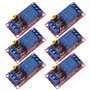 Module de Relais 1 Canaux 5V avec Optocoupleur Compatible avec Déclencheur de Bas Ou Haut Niveau 6 Pièces