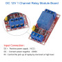 Module de Relais 1 Canaux 5V avec Optocoupleur Compatible avec Déclencheur de Bas Ou Haut Niveau 6 Pièces