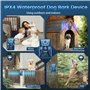 Bubbacare Anti Aboiement Chien Ultrason, 3 Niveaux Boitier Anti Aboiement avec Longue Portee, Rechargeable & Etanche Dispositif