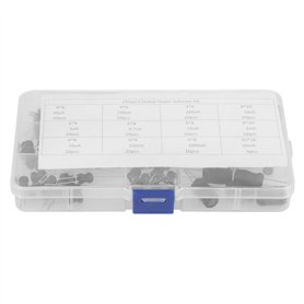 145pcs 12 valeurs inductances d'étranglement assorties de kit d'inducteurs 10uH-10mH avec des boîtes