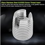 Insert Fileté Autotaraudeur 20pcs, Insert Fileté en Acier Inoxydable SUS303 M3 X 6mm
